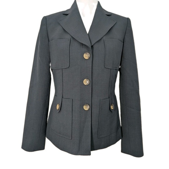 Evan Picone Jackets & Blazers - Evan Picone Navy Blue Single Breasted Blazer Women's Size 6